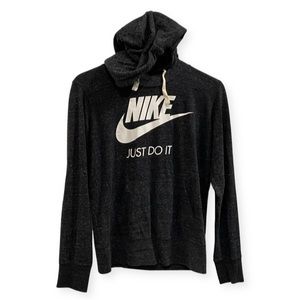 Nike vintage style thin hoodie